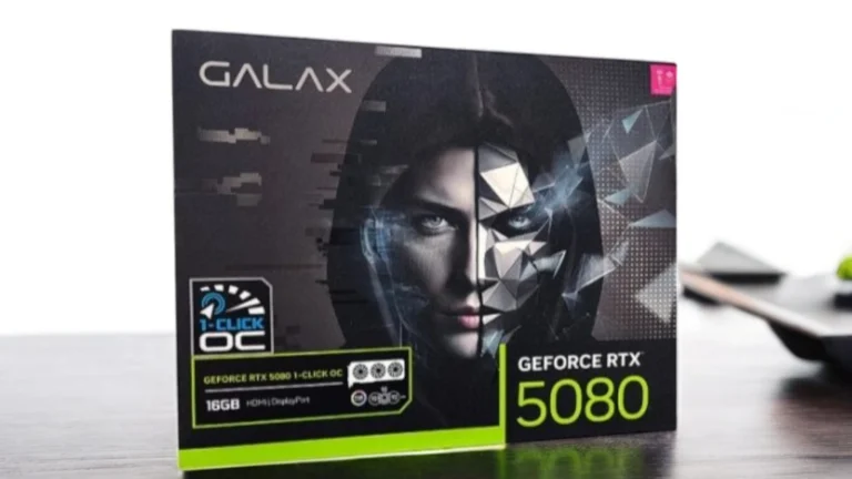 갤럭시 갤럭시 GALAX 지포스 RTX 5080 BLACK OC D7 16GB